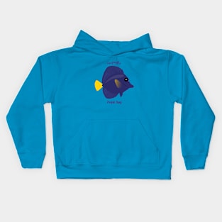 Purple Tang Kids Hoodie